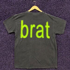 CharliXCX Brat Neon Logo Tshirt size Medium